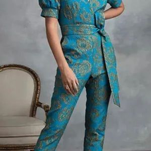 Kate Hudson HappyxNature Skyglow Blue Jumpsuit -SZ.14